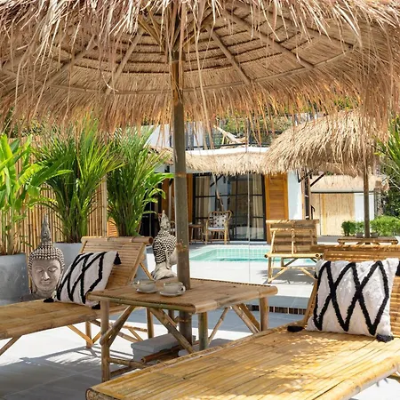 Manao Pool Villa 45 - 5 Mins Walk To The Beach Koh Lanta Exterior photo